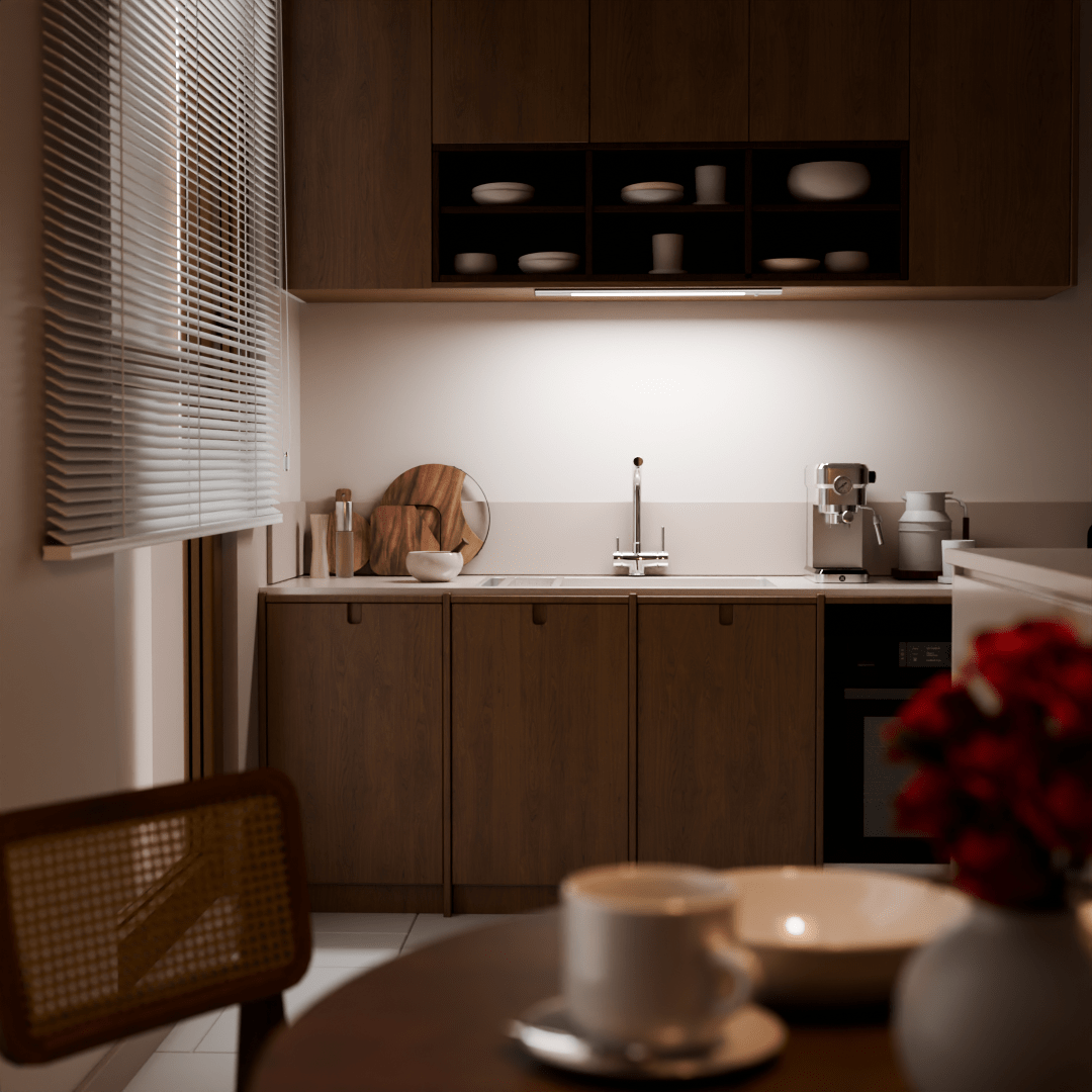 The Benefits of Under Cabinet Lighting - EZVALO