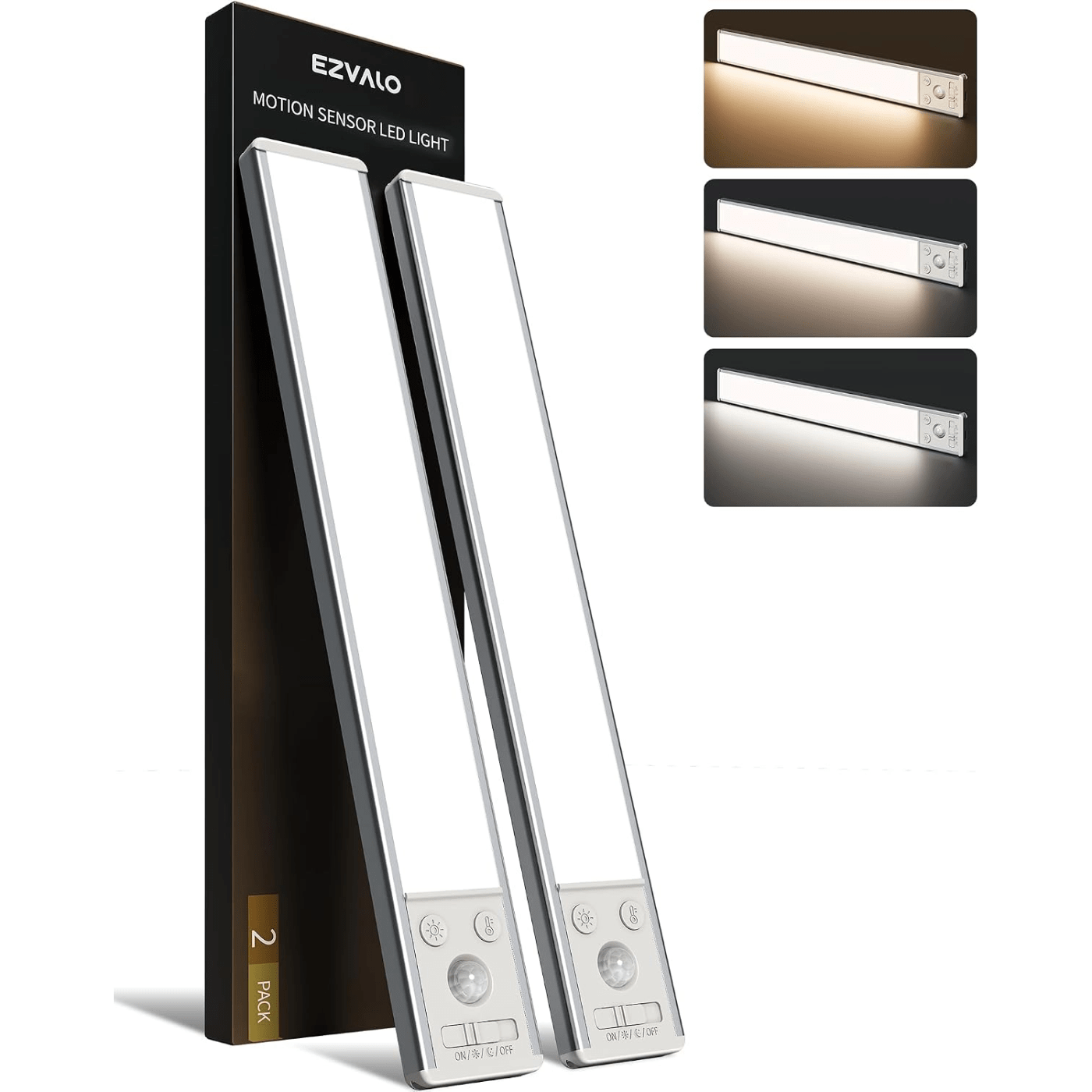 EZVALO ZEUS Under Cabinet Lighting (2 Pack) - EZVALO