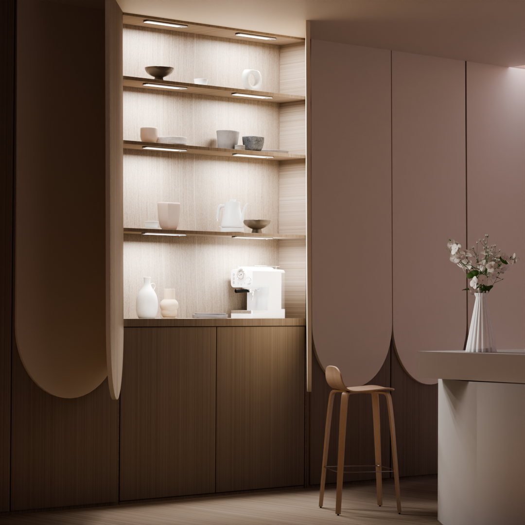 The secret weapon to light up your life: EZVALO cabinet lights bring a new experience of intelligent lighting!