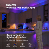 EZVALO EZL33 LED Puck Lights - EZVALO