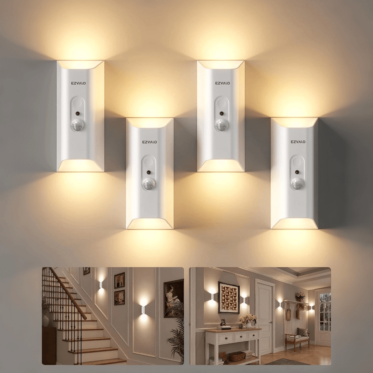 EZVALO EZWL03 Motion Sensor Wall Light - EZVALO