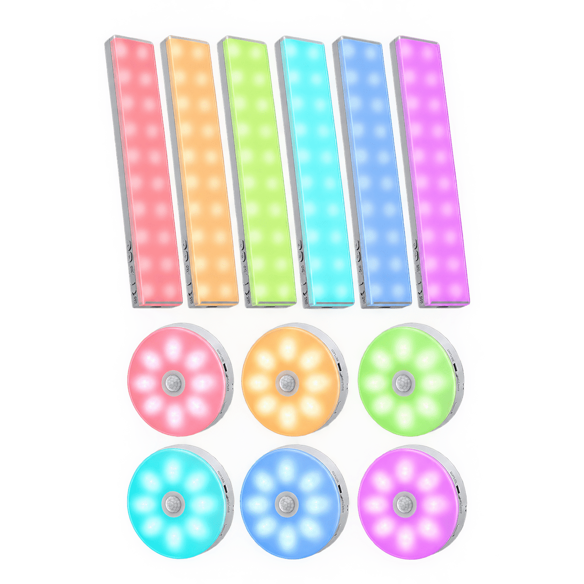 EZVALO RGB Under Cabinet Lighting Combo - EZVALO
